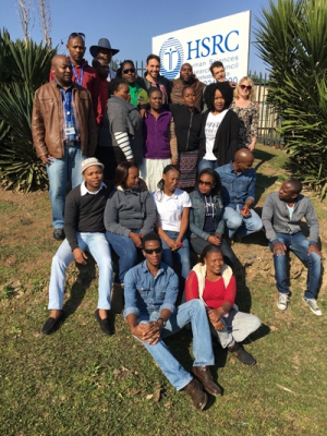 The UM group with collaborators in South Africa