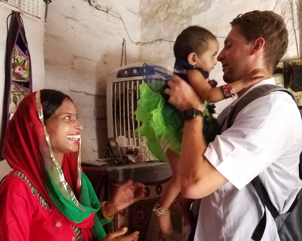 U-M students made home visits to Indian communities